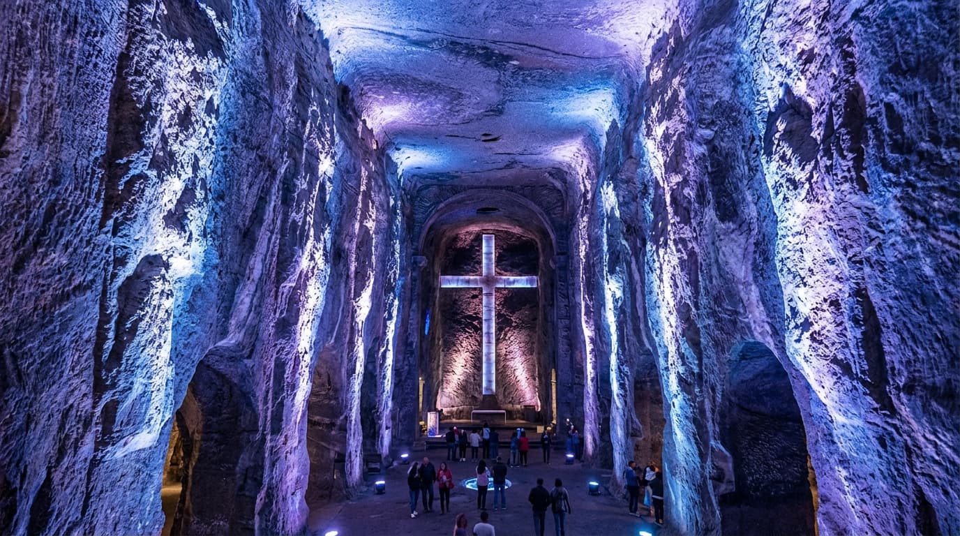 Salt Cathedral of Zipaquirá interior